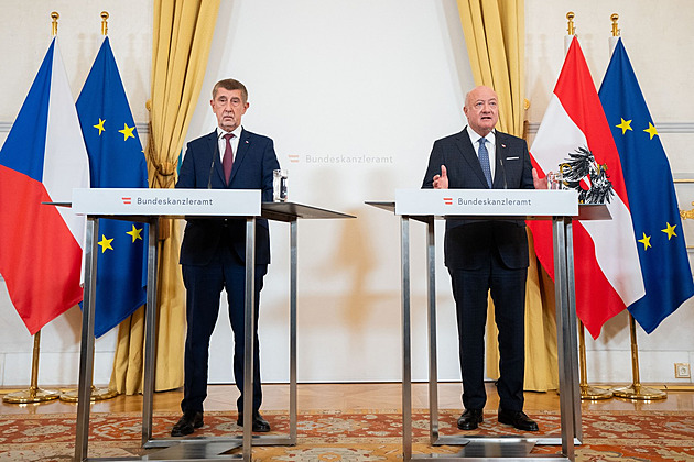Babiš se sešel s rakouským kancléřem a Ficem. Jednali o migraci i cenách energií