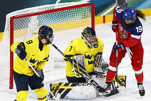 ONLINE: Česko - Švédsko 0:1. Hokejistky se trápí, ve třetí třetině nadále ztrácí