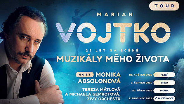 Marian Vojtko slaví 25 let na scéně.  S turné Muzikály mého života připomíná slavné melodie